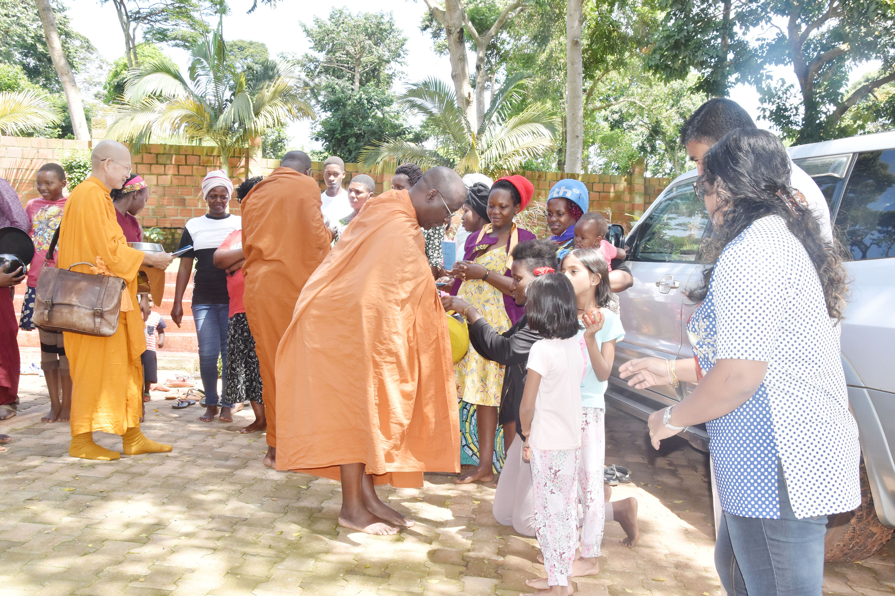 Kathina Ceremonies Uganda Buddhist Centre