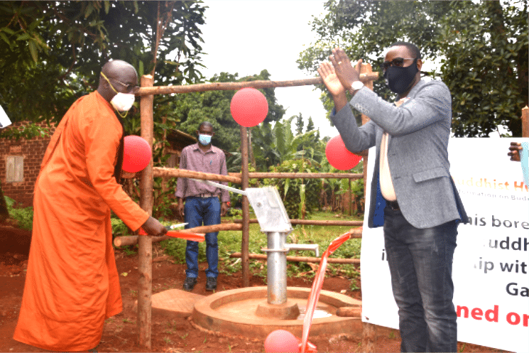 The official inauguration of Boreholes