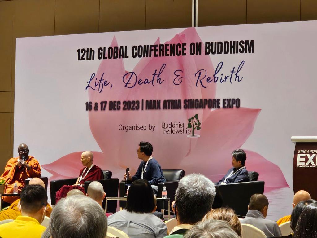 Bhante Buddharakkhita Attends the 12th Global Conference on Buddhism