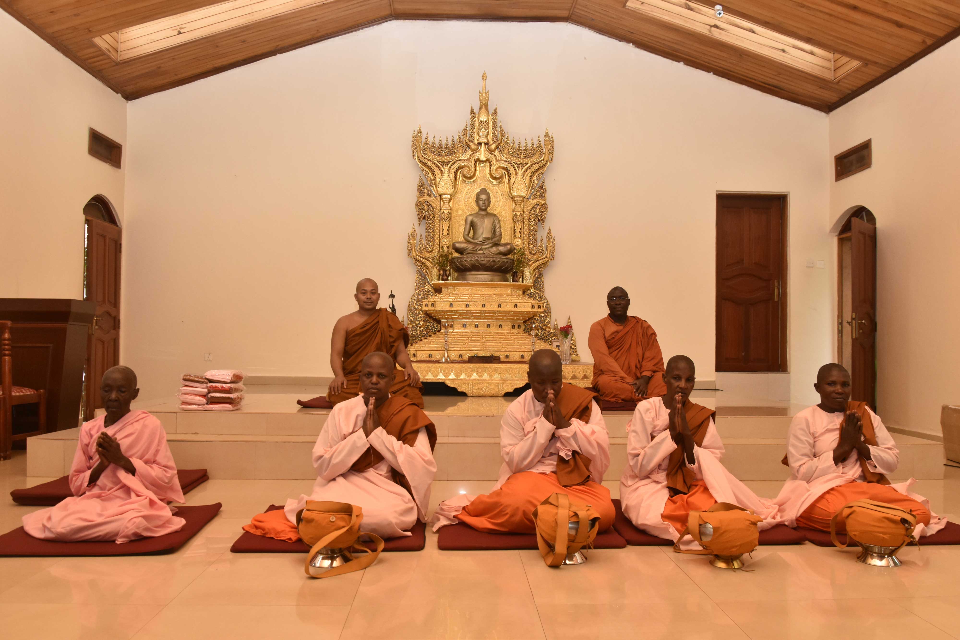 Uganda Buddhist Centre Makes Historic Ordination of Four Women as Buddhist Nuns