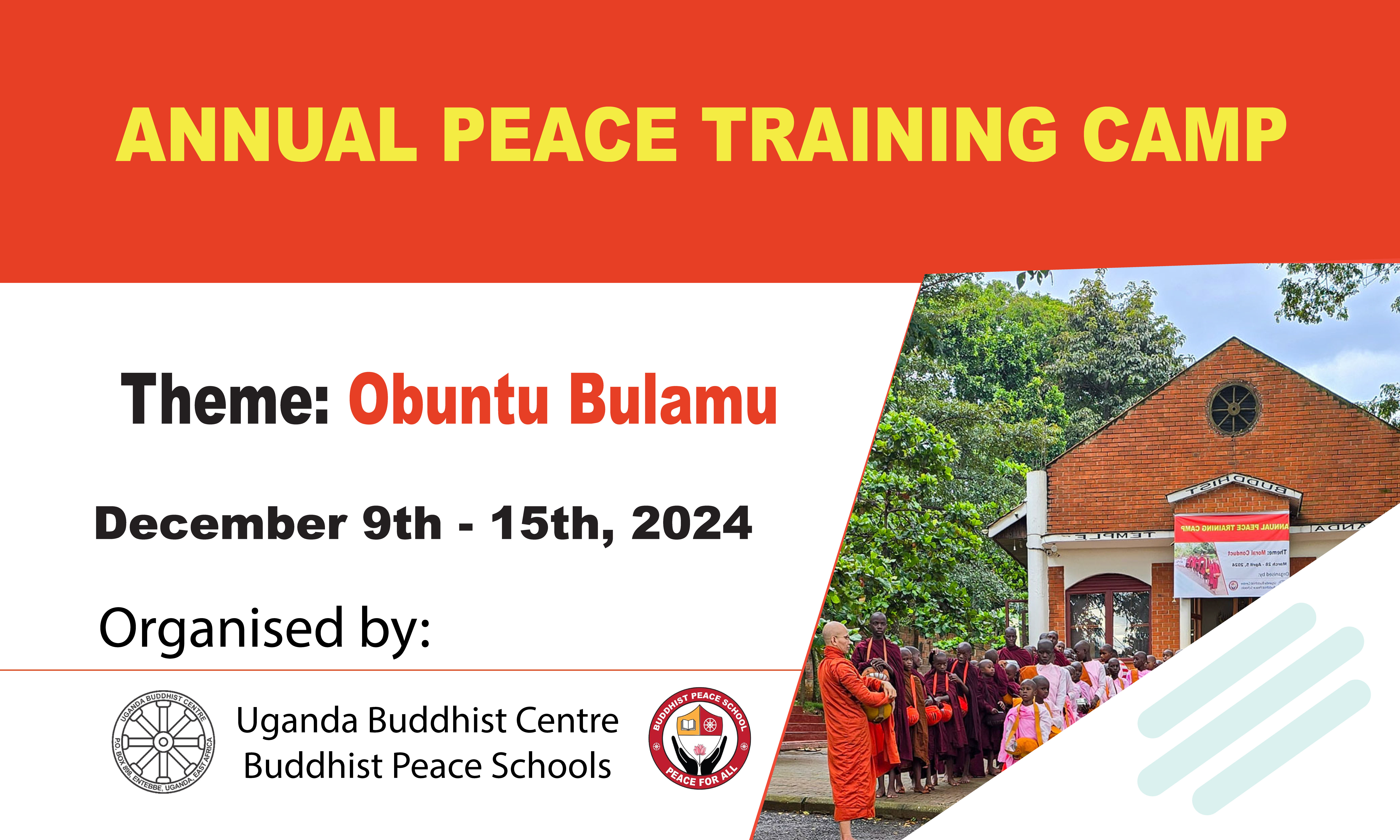 Annual Peace Training Camp: Ubuntu Bulamu
