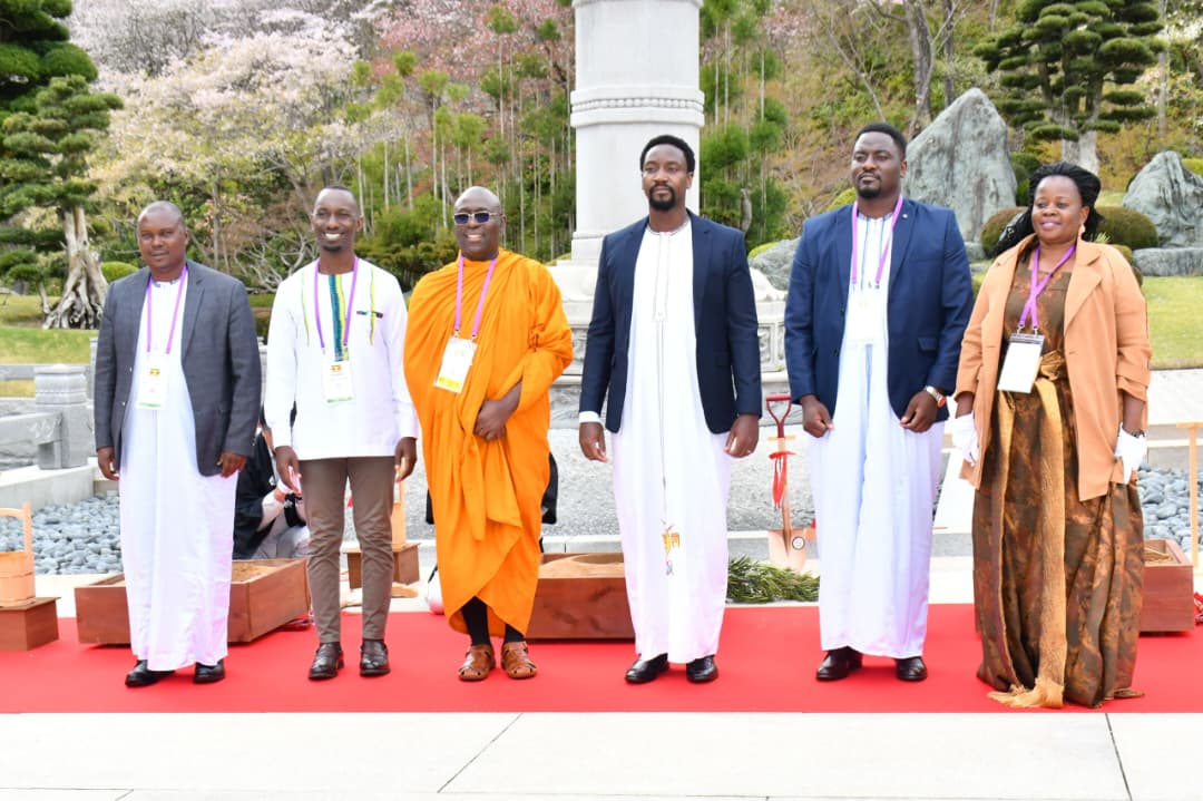 Ugandan Delegation Joins Global Buddhist Summit in Japan